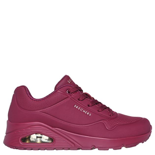 Skechers 73690 PLUM UNO sneaker in red