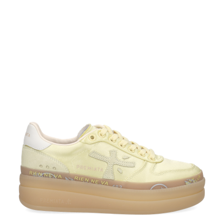Premiata MICOL 7438 sneaker in yellow