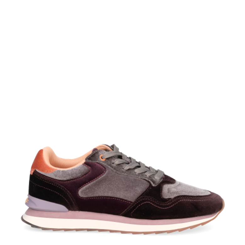 THE HOFF BRAND 22402018 CITY VELVET AMETHIST sneaker in red