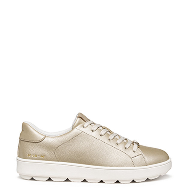 GEOX SPHERICA sneaker in gold