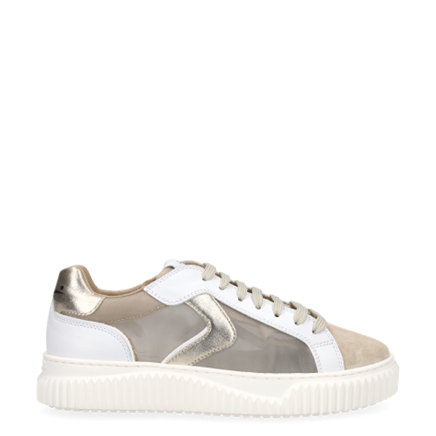 Voile Blanche LIPARI sneaker in gold