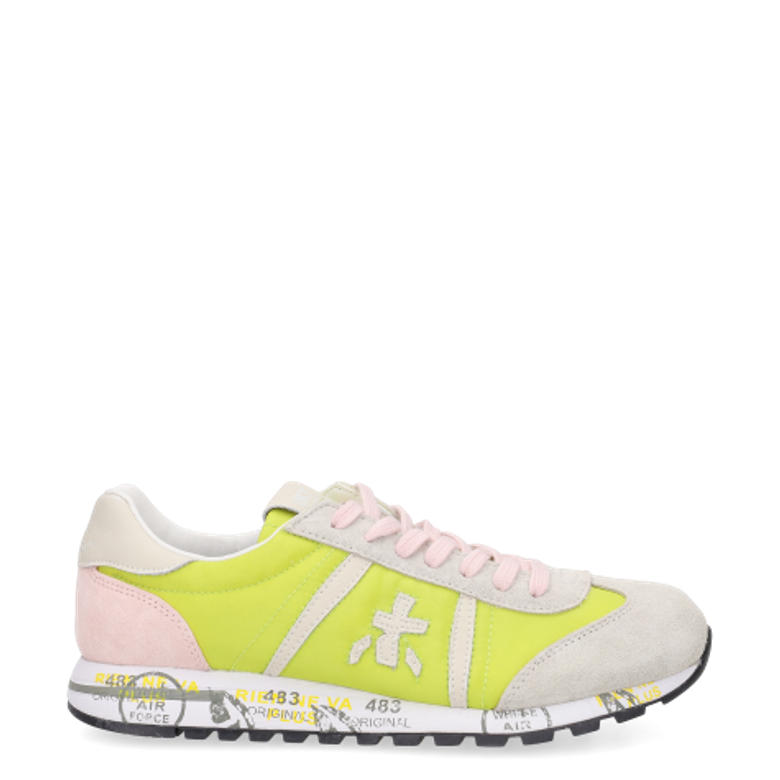 Premiata LUCY-D sneaker in yellow