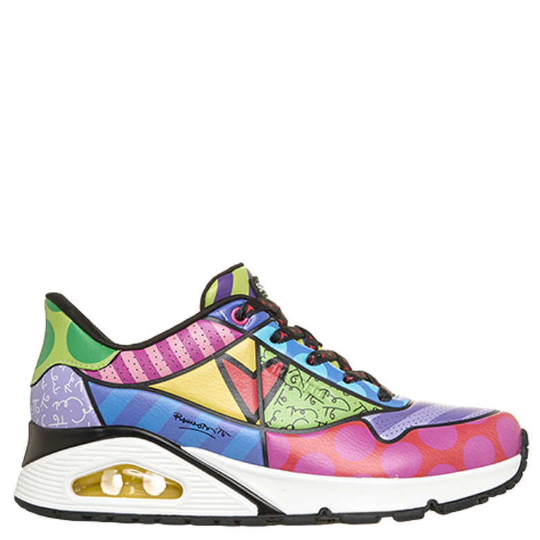 Skechers 190041 MLT UNO BRITTO LANDSCAPE Sneaker in bunt