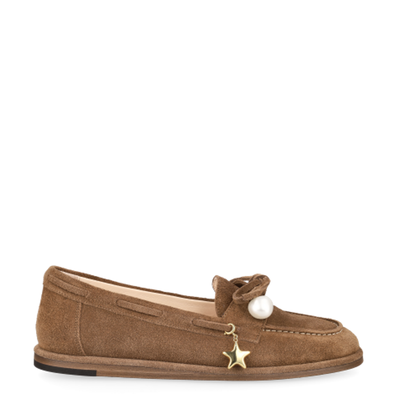 AGL D834107PDFERGU0602 Slipper & Mokassin in braun