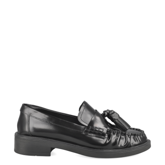 Strategia R42 NERO Slipper & Mokassin in schwarz