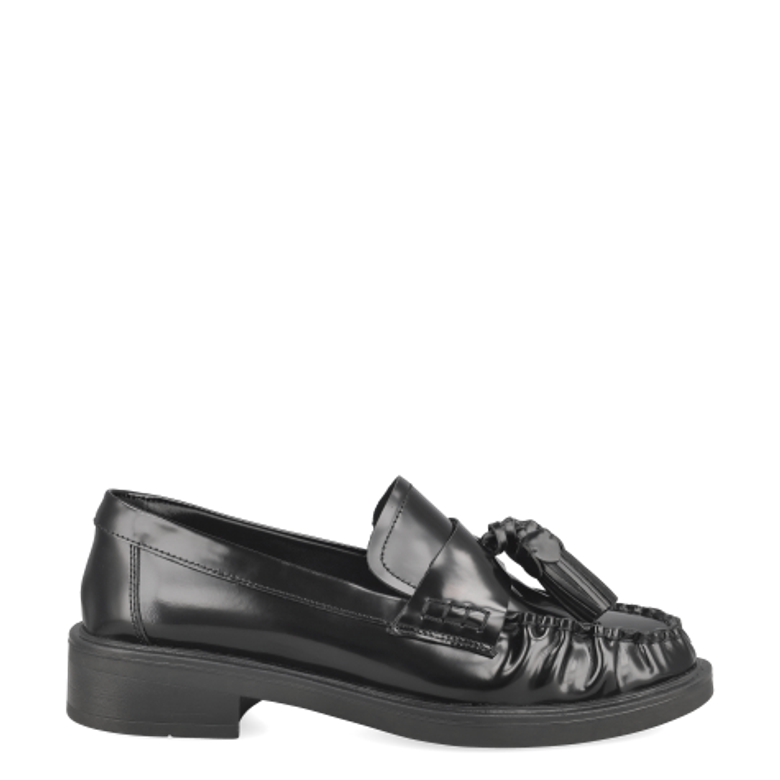 Strategia R42 NERO Slipper & Mokassin in schwarz