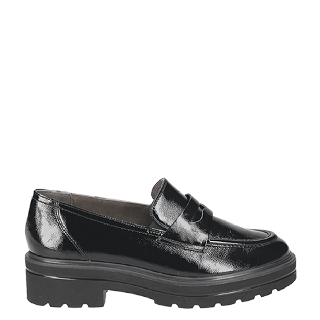 Paul Green 2961-014 Slipper & Mokassin in schwarz