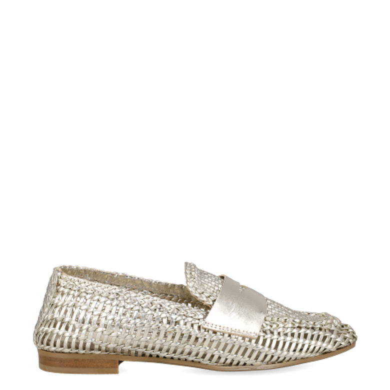 Donna Carolina CAPRI BRAID 57.135.471-003 Slipper & Mokassin in gold