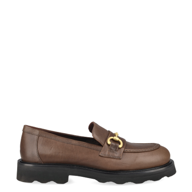 Pomme D’Or 2286 NICKY Slipper & Mokassin in braun
