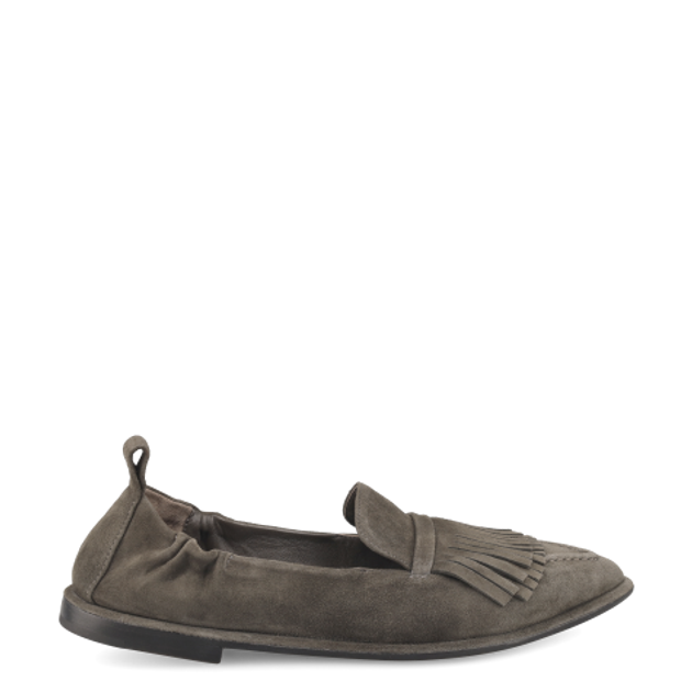 Pomme D’Or 1323 GRACE Slipper & Mokassin in braun