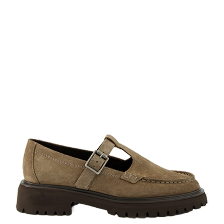 Paul Green 1259-003 Slipper & Mokassin in braun