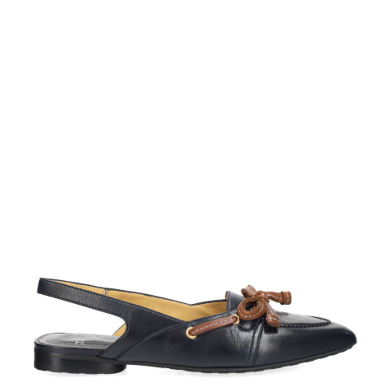 Truman's 4334 158 NAPPA BLU Slipper