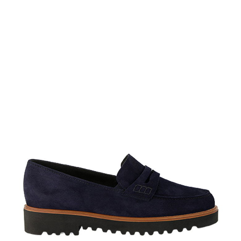 Paul Green 2694-133 Slipper & Mokassin in blau
