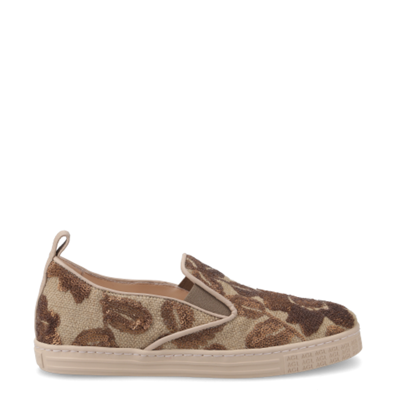 AGL GAIA JARDIN sneaker in beige