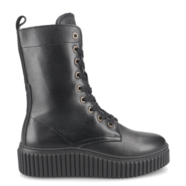 Marc O' Polo LACE UP BOOTIE boots in black