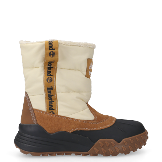 Timberland A63FR Moriah Range Pull On WP INS ECRU Boots in white
