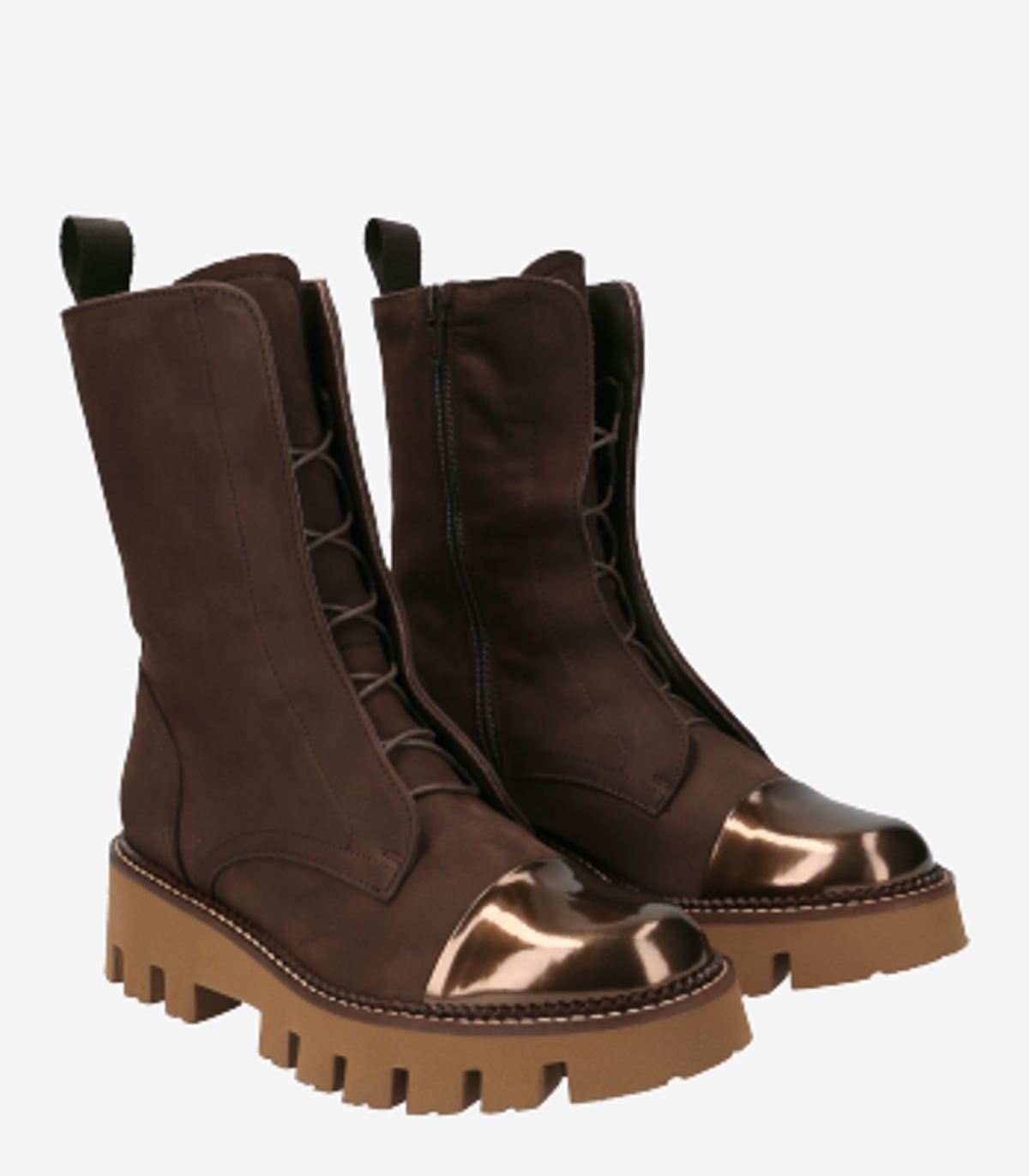 Pertini Art. 222W32150D2 Lace-up boots in brown buy online