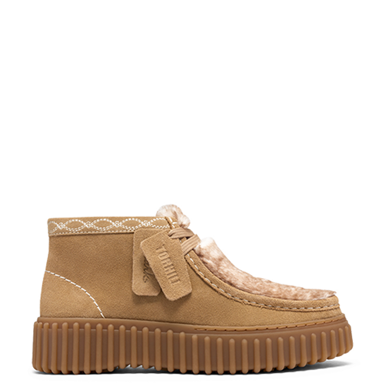 Clarks Torhill Moss 26329429 4 Boots in beige
