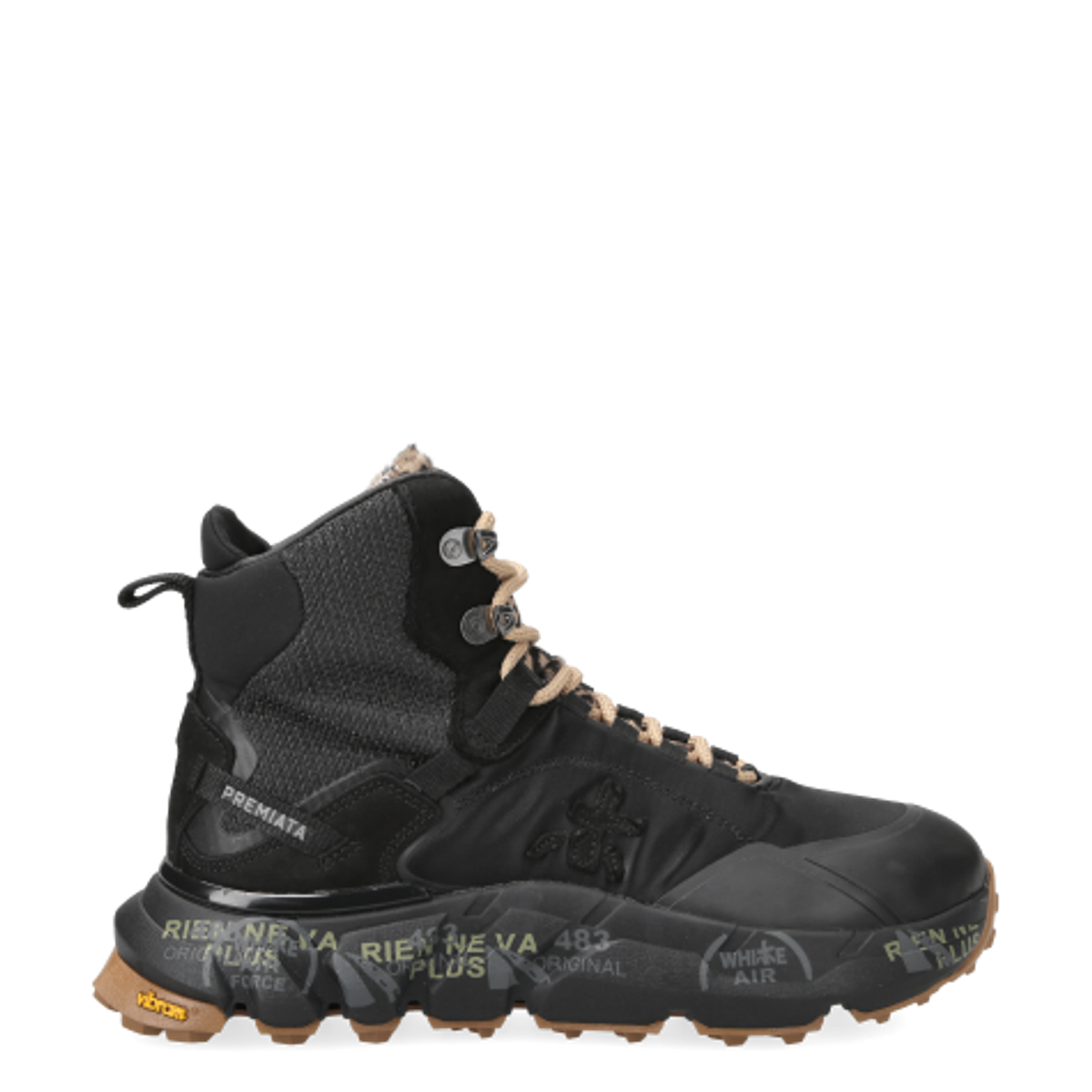 Premiata SAINTCROSSD 377 Sneakers in black buy online