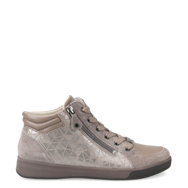 Ara 24499-93 ROM-ST-HIGH-SOFT sneaker in metallic