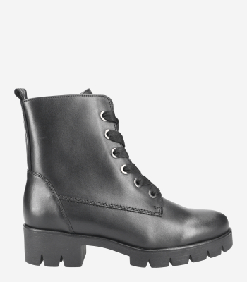 Gabor black leather deals boots