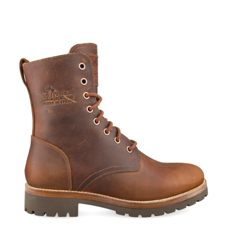 Panama Jack Frisia B10 Napa Leather / Bark Warm Lining in Brown