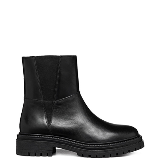 GEOX IRIDEA ankle boots in black