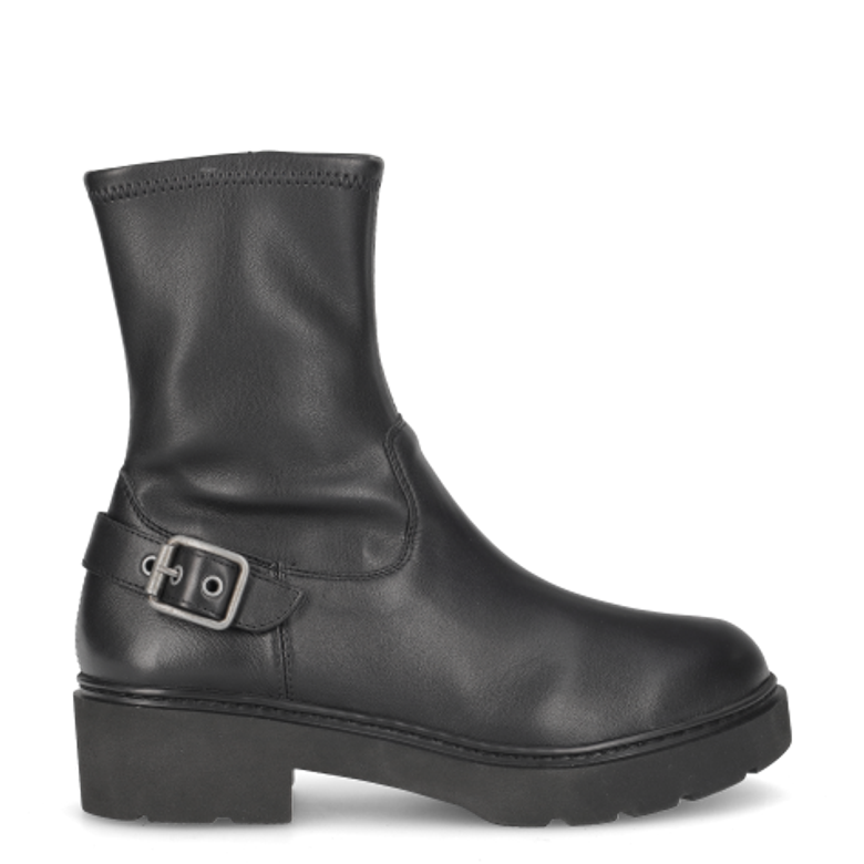 Unisa JAFRO_ST_STN BLACK ankle boots in black