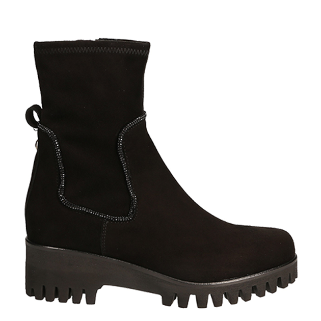 Donna Carolina RAY STRASS Stiefeletten in schwarz