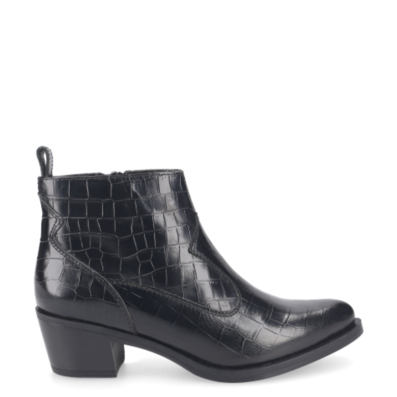 Unisa GALYA_LSH BLACK ankle boots in black