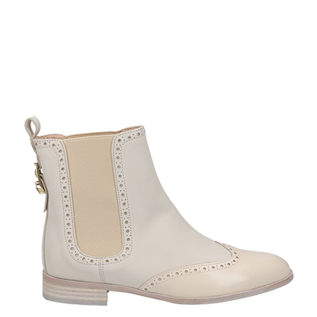 Pertini 32240 OFFWHITE ankle boots in white