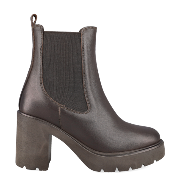 Unisa KLINO_BNA WENGUE Brown Ankle Boots