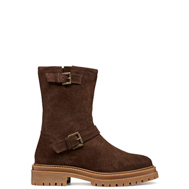 GEOX IRIDEA ankle boots in brown