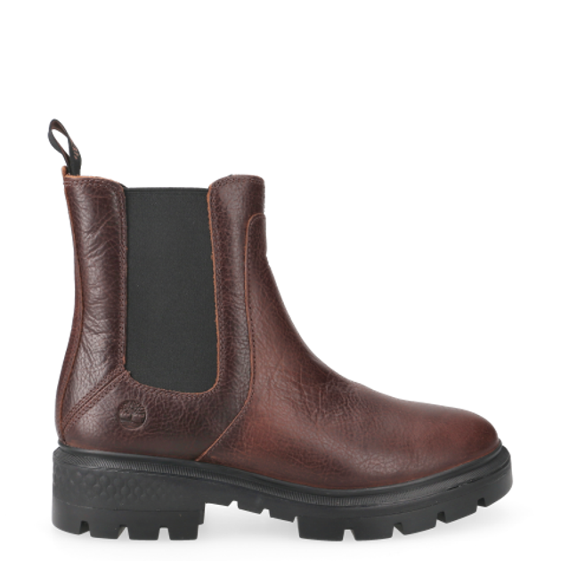 Timberland A5WW4 Cortina Valley Chelsea POTTING SOIL Ankle Boots in Brown