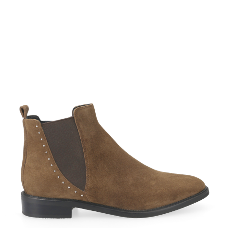 Donna Carolina ESTER V-STYLE POP ankle boots in brown