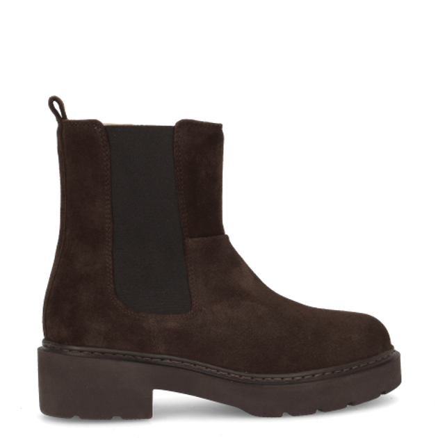 Unisa JAINE_BS BROWN ankle boots in brown