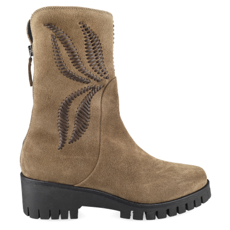 Donna Carolina RAYA FOLIAGE SILK NOCE 58.699.038-001 Brown Ankle Boots