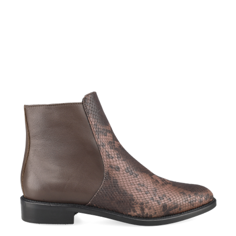 Donna Carolina ESTER LINE BOA CAFFÉ 58.743.092-002 Ankle Boots in Brown