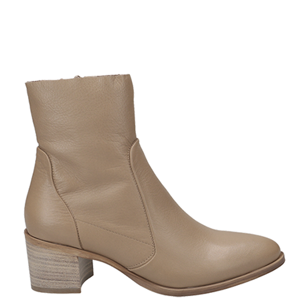 Donna Carolina BEKY MOU ankle boots in beige