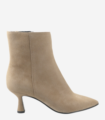 Peeptoe-Stiefeletten khaki-nude hot Casual-Look