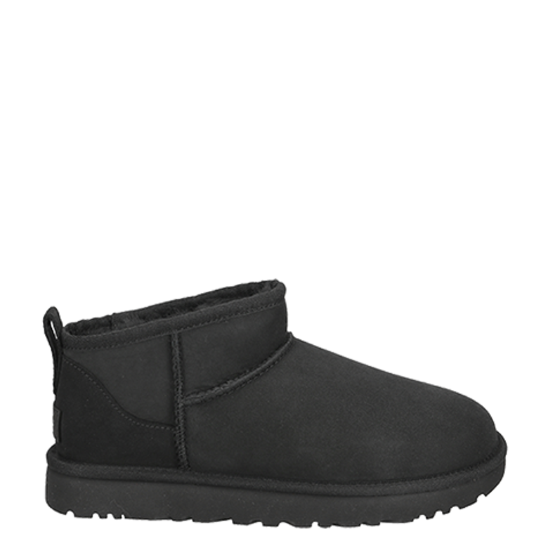 UGG CLASSIC ULTRA MINI warm lining in black