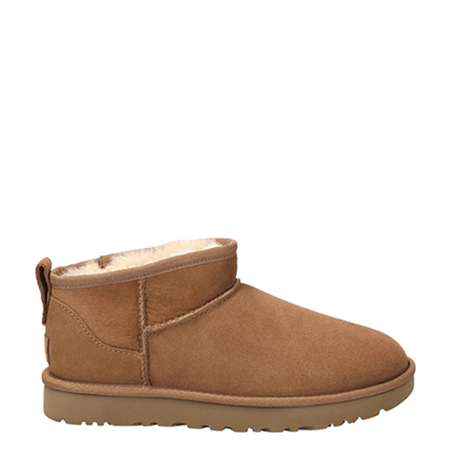 UGG CLASSIC ULTRA MINI warm lining in brown