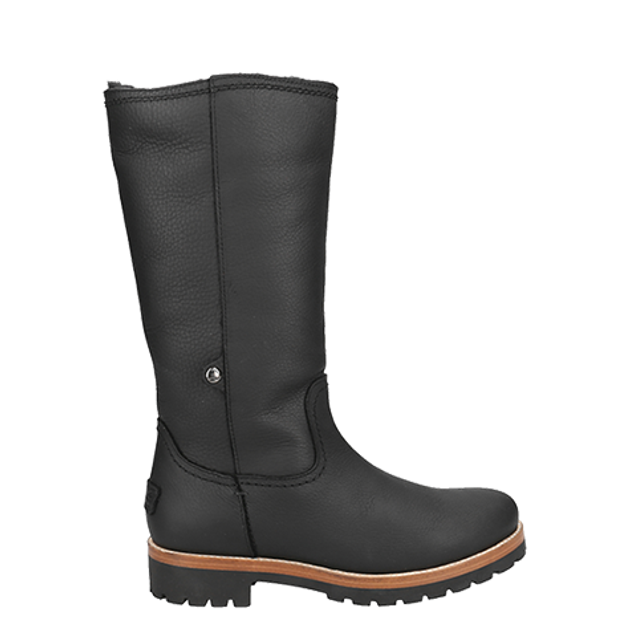 Panama Jack Bambina B104 Grass Negro warm lining in black