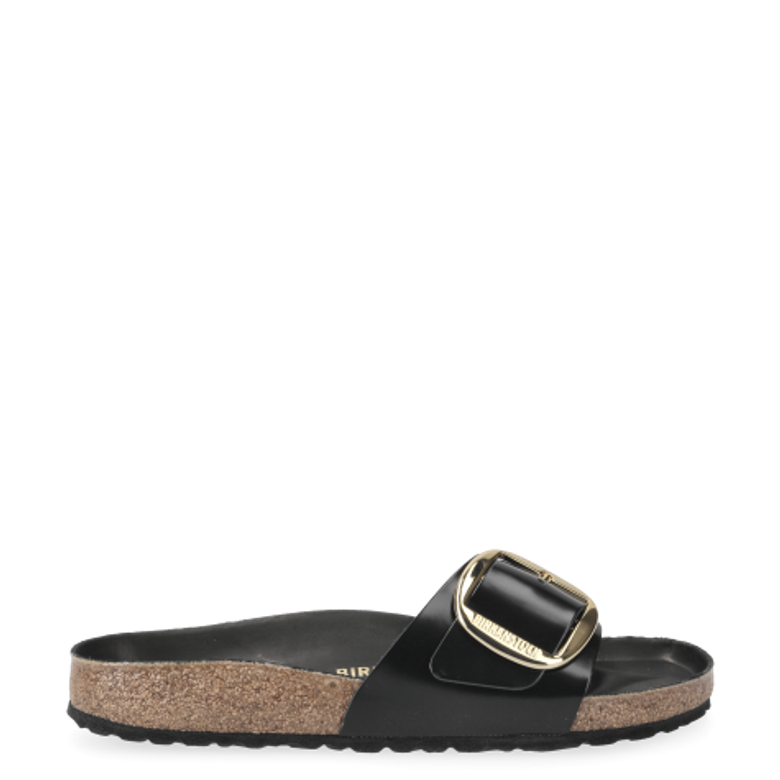 Birkenstock MADRID BIG BUCKLE sandals in black