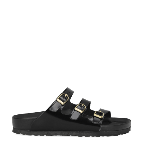 Birkenstock 1006523 Madrid Big Buckle Sandaletts in black buy online