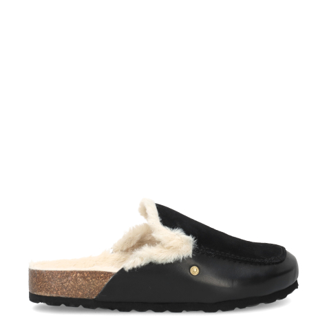 Hey Marly HM33-0009 CLOAFER FUR Sandaletts in black buy online