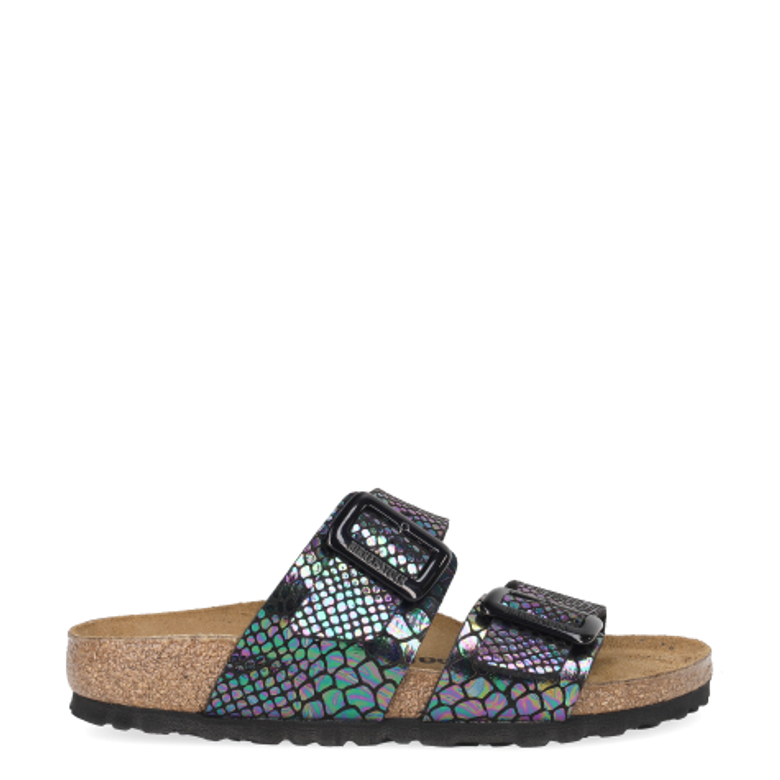 Birkenstock 1030932 SYDNEY CUSHION BUCKLE Sandaletten in schwarz