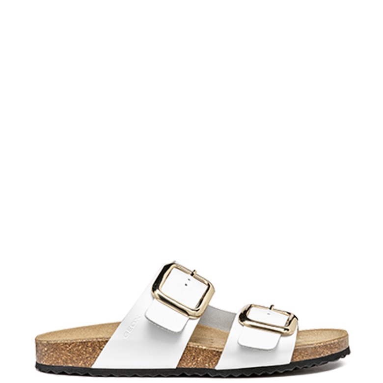 GEOX BRIONIA sandals in white