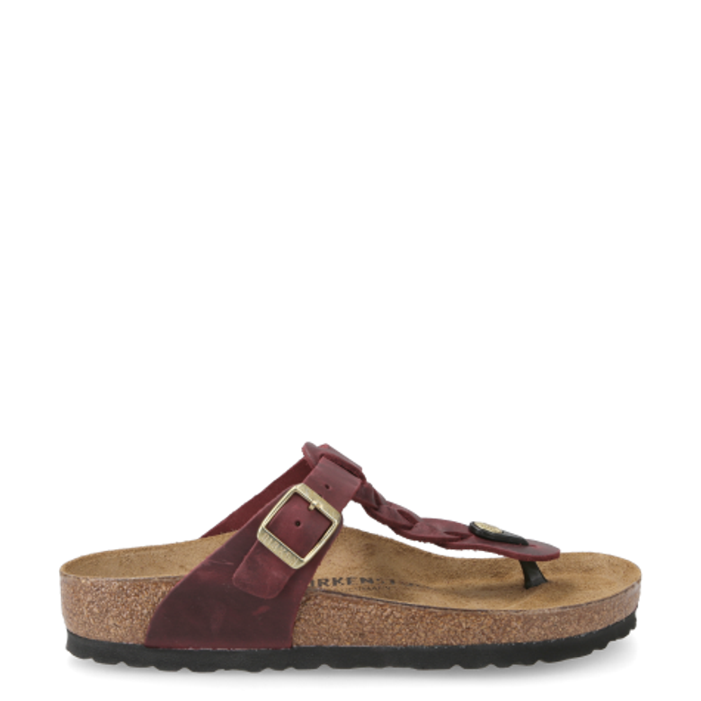 Birkenstock 1027923 GIZEH OILED LEATHER sandals in brown