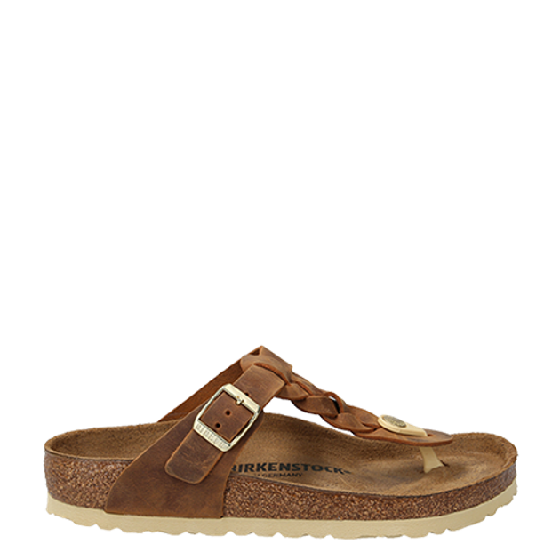 Birkenstock 1021355 GIZEH BRAIDED sandals in brown